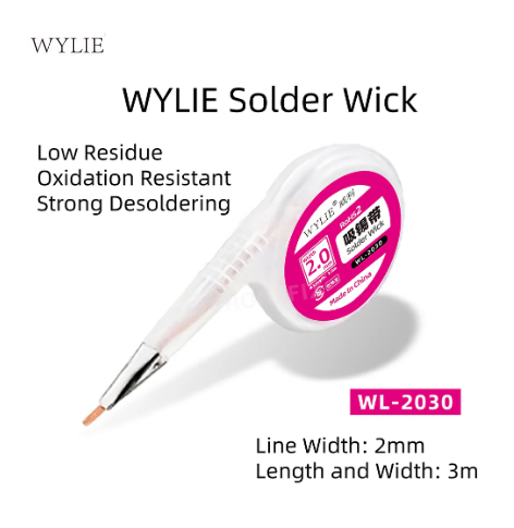 WYLIE 2.0MM SOLDER WICK WL-2030
