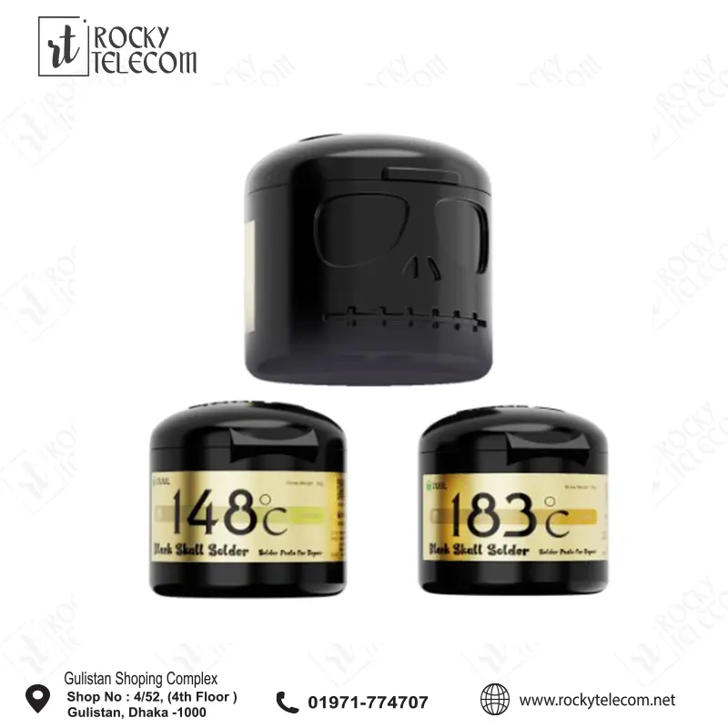 2UUL Black Skull Solder Paste 148℃ 50G