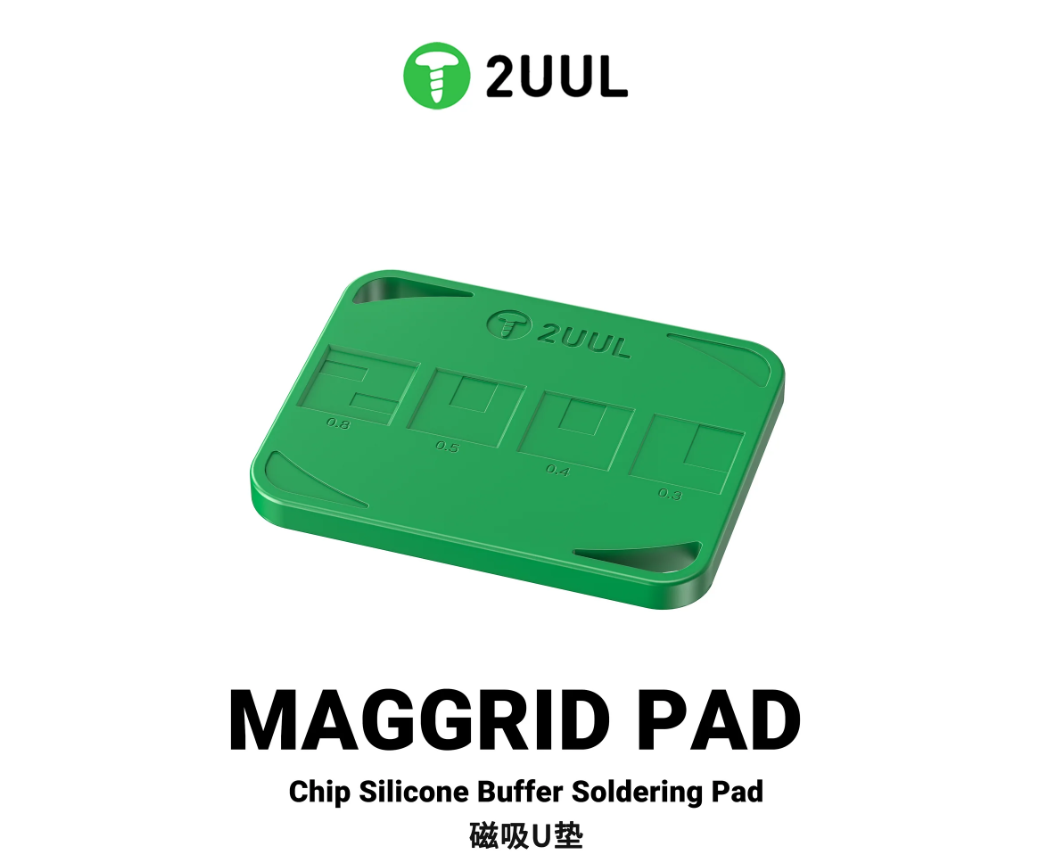 2UUL BH15 MagGrid Pad Chip Silicone Buffer Soldering Pad
