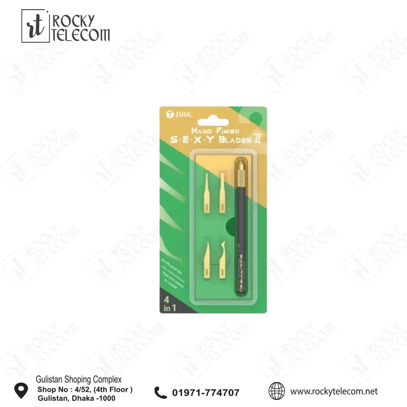 2UUL DA61 Hand Finish SEXY 2 Blades Set
