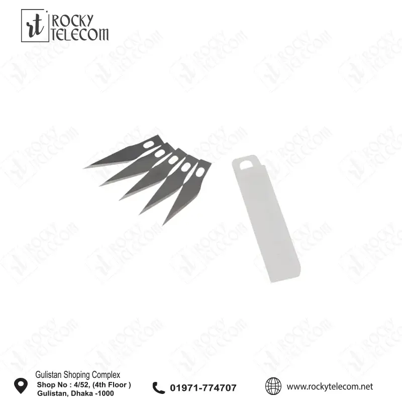 Art Knife Refill Blades 5 pcs set
