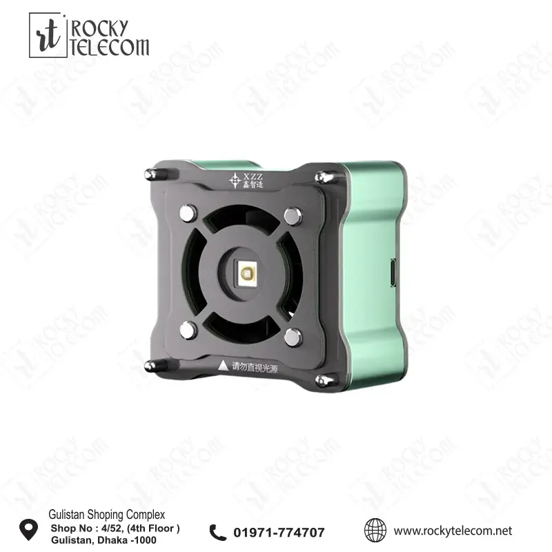 XZZ 2-in-1 UV Curing Smoke Exhaust Cooling Fan for Mobile Phone