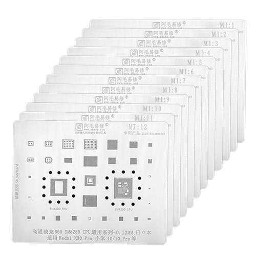 IC REBALLING PLATE/STENCIL