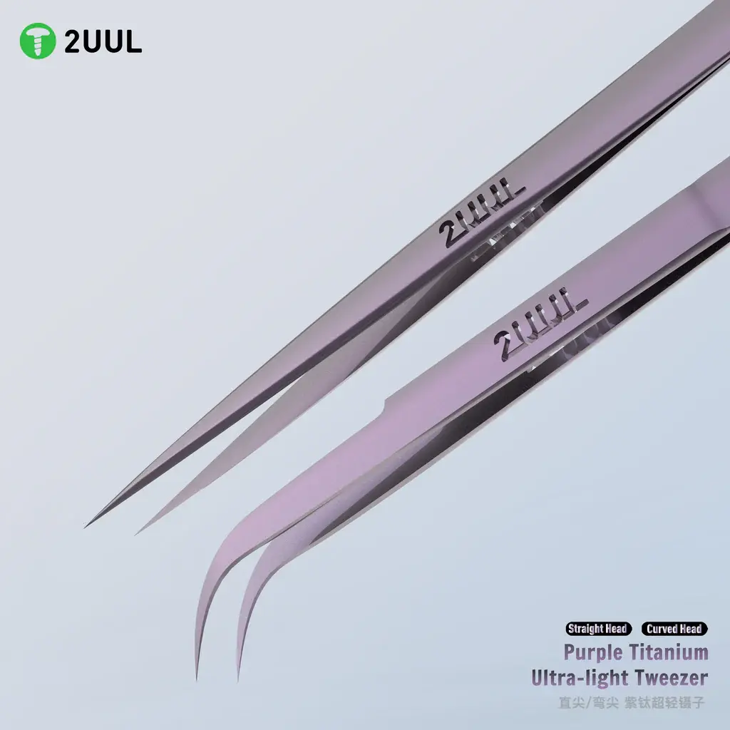2UULTi21Ti22PurpleTitaniumTweezer