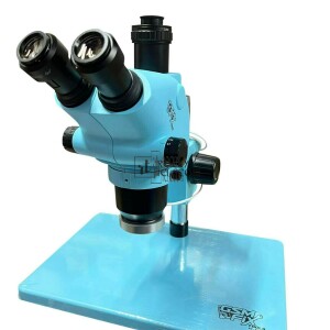 GSMFIX Tools RT-36565 6.5-65X HD Trinocular Microscope (BLUE)