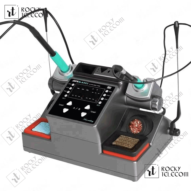 AIFEN A902 IRON WITH 115 & C210 HANDLE WITH 6 BIT - ROCKY TELECOM