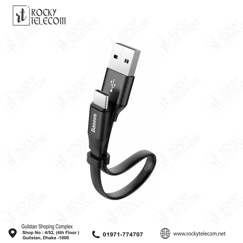 Baseus Type-C Portable Cable 23cm (CATMBJ-01)