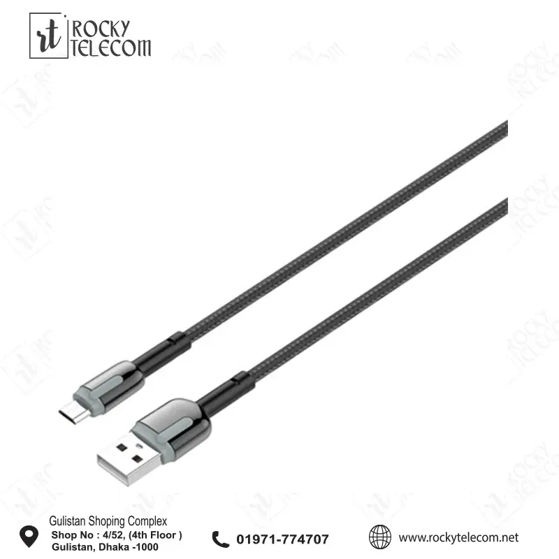 LDNIO USB DATA CABLE 2.4A FAST CHARGING