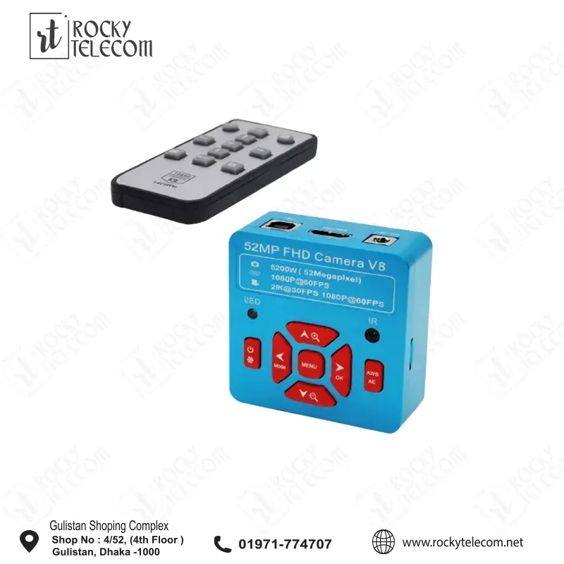 MICROSCOPE CAMERA High Quality 52MPs Full HD 1080P 60FPS