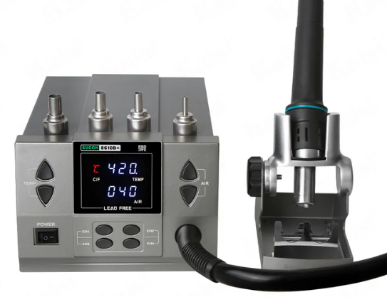 Sugon 8610D+ Hot Air Gun 1000W | Mobile Phone Repair, Motherboard CPU Removal, High Wind Power | Professional Soldering & Disordering Tool