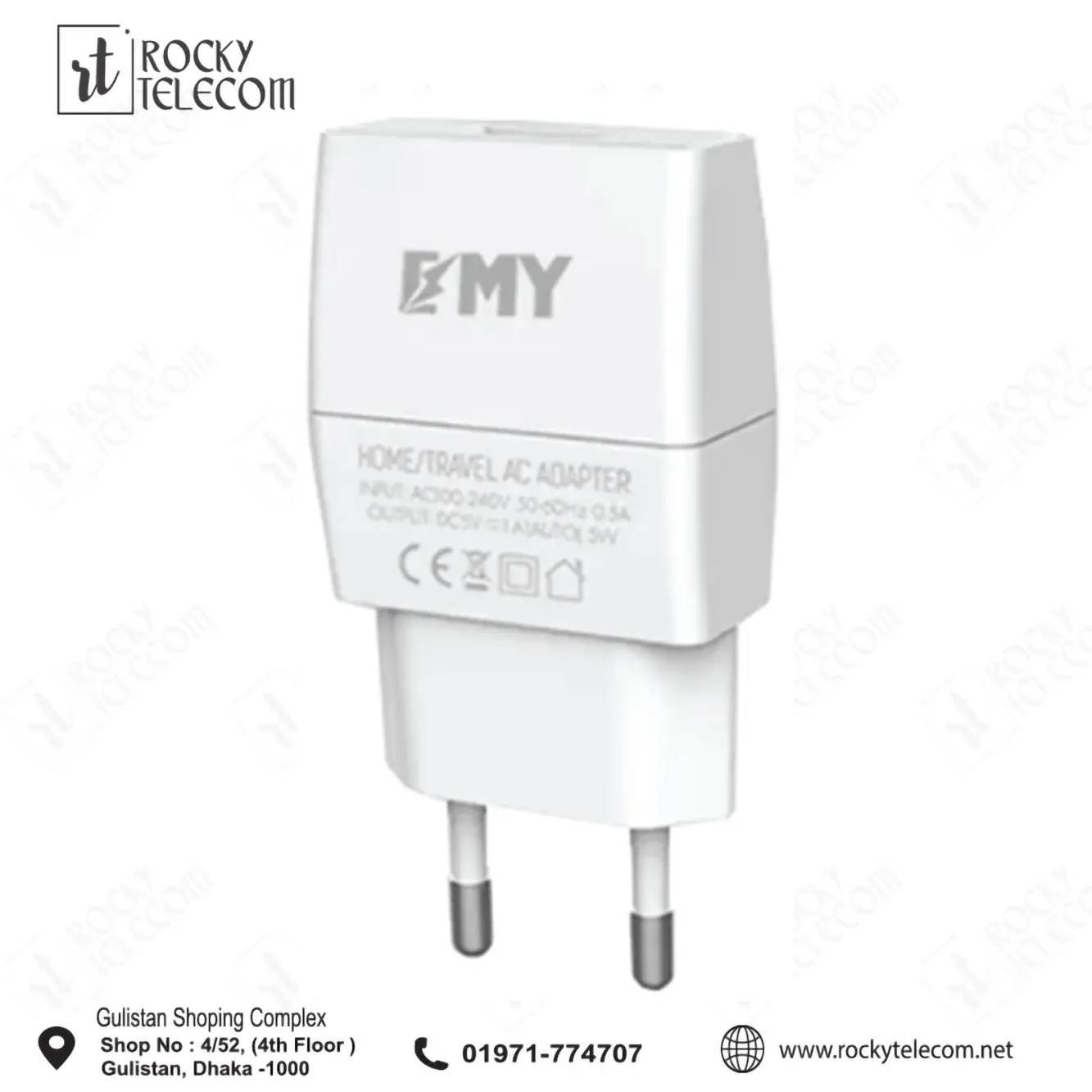 EMY MY-A101 USB CHARGER