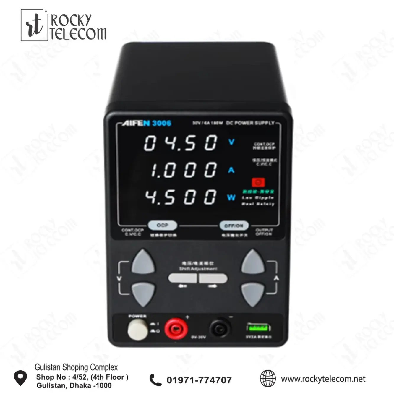 AIFEN 3006 DC Bench Power Supply (30 V / 6 A)