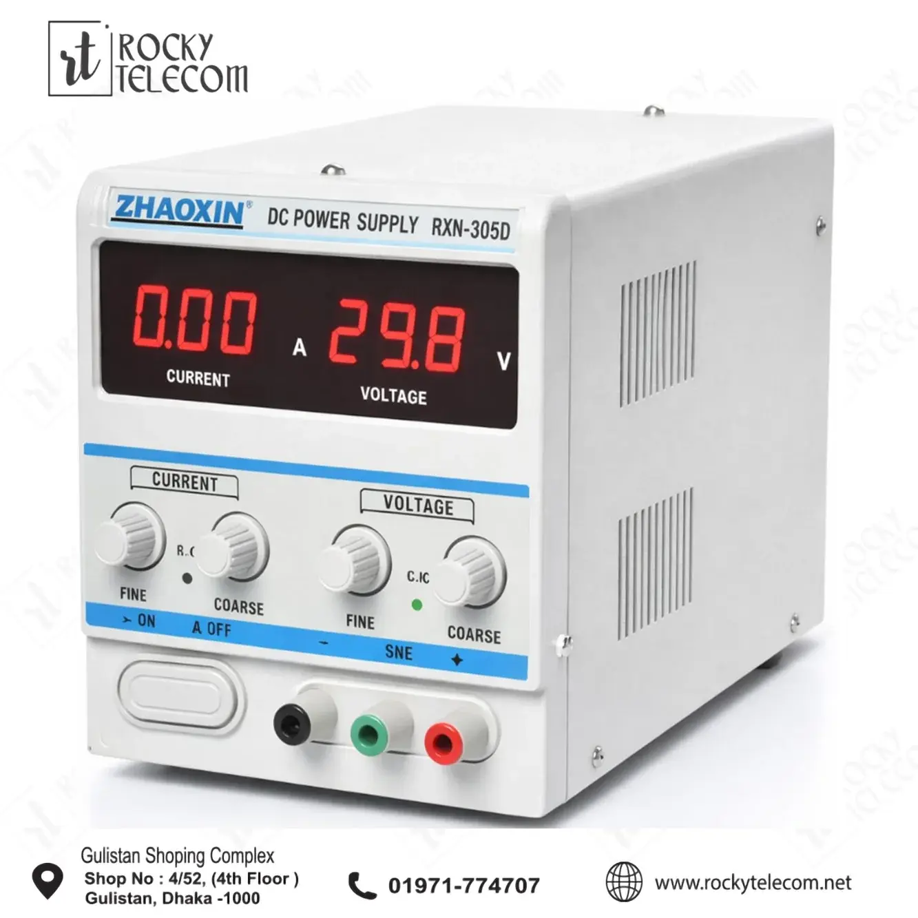 Zhaoxin RXN-305D (0~30V/0~5A) Adjustable Linear DC Power Supply