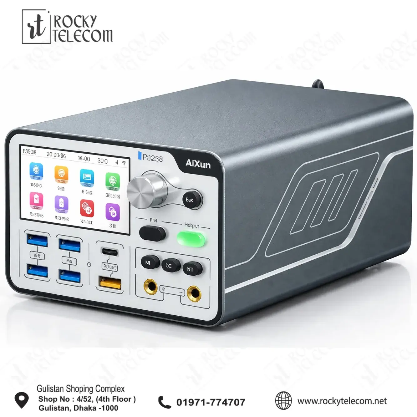 AiXun P3208 32V 8A Smart Regulated DC Power Supply for Electronics Repair