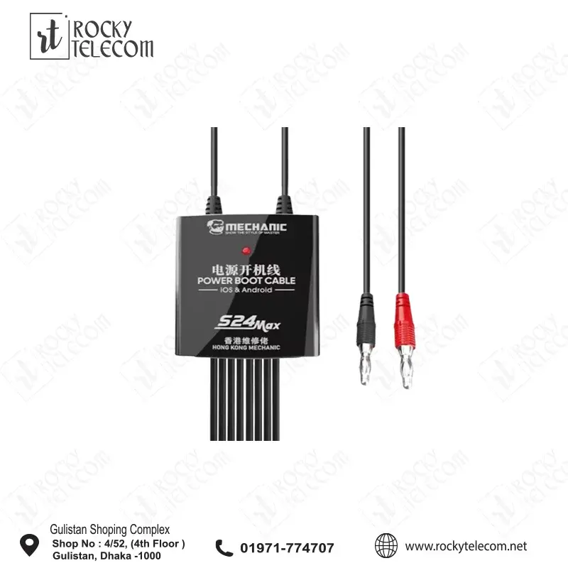 Mechanic S24 Max Power Boot Cable For Android And Iphone