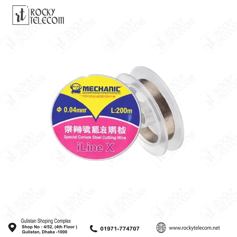 MECHANIC iLine X mobile phone screen repair separation wire 0.04 LCD screen diamond wire cutting line
