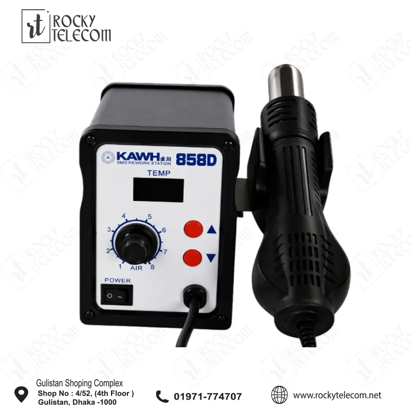 KAWH 858D Portable SMD Hot Air Gun