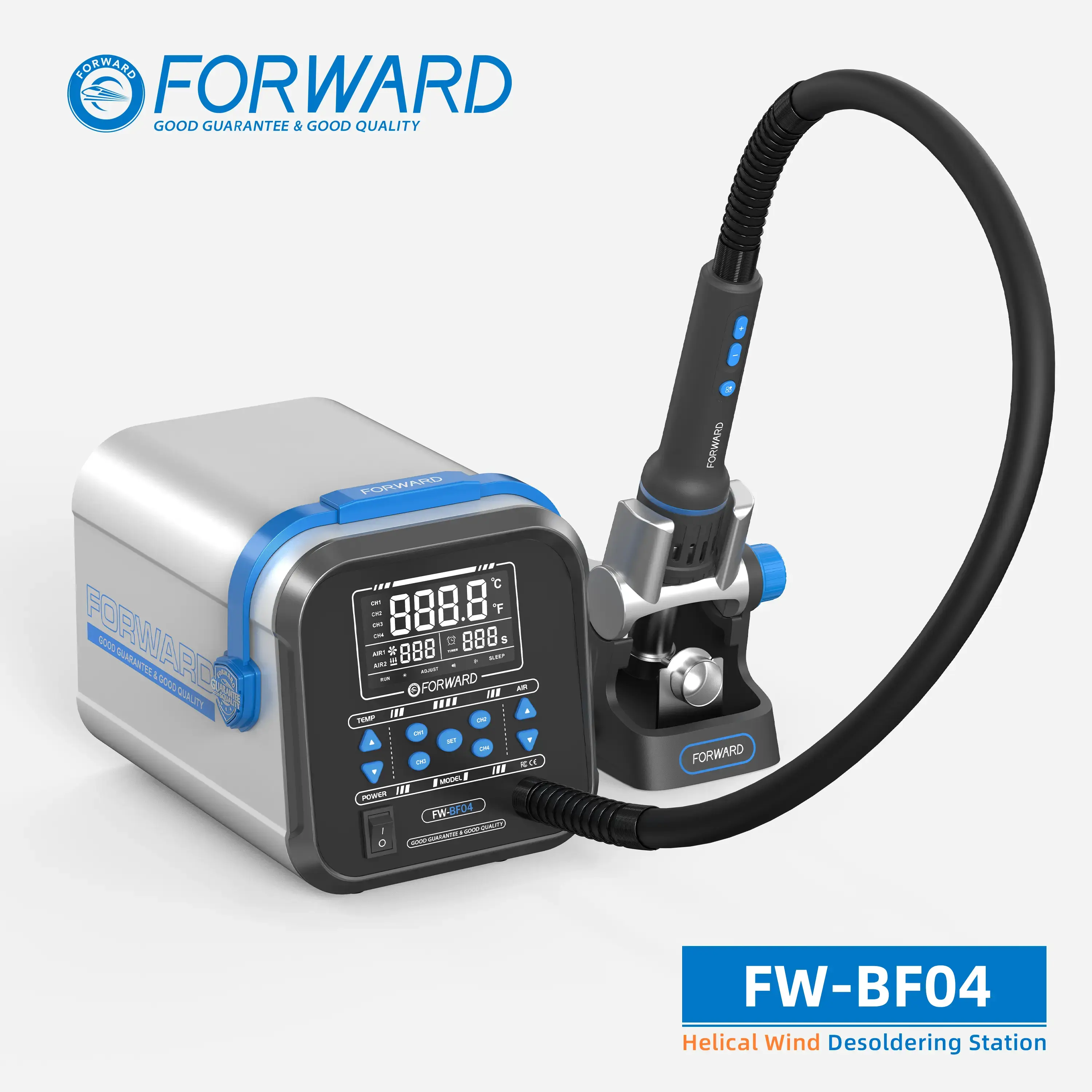 FORWARD FW-BF04 – Precise Temperature Control Hot Air Desoldering Station