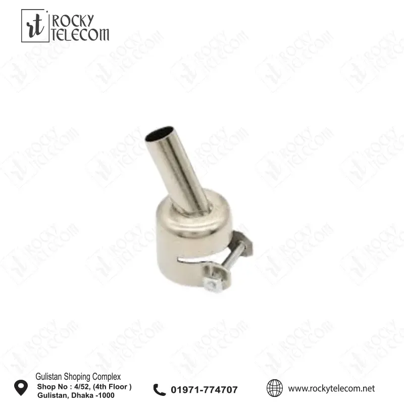 Curved Hot Air Nozzles 45 Degree 10mm