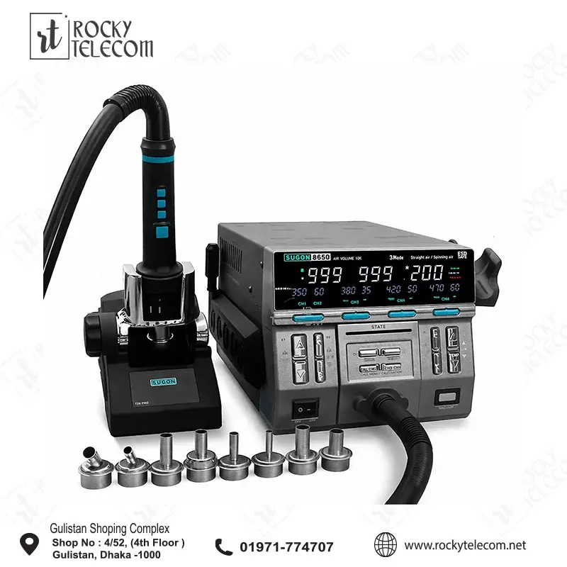 SUGON 8650 3M HOT AIR GUN