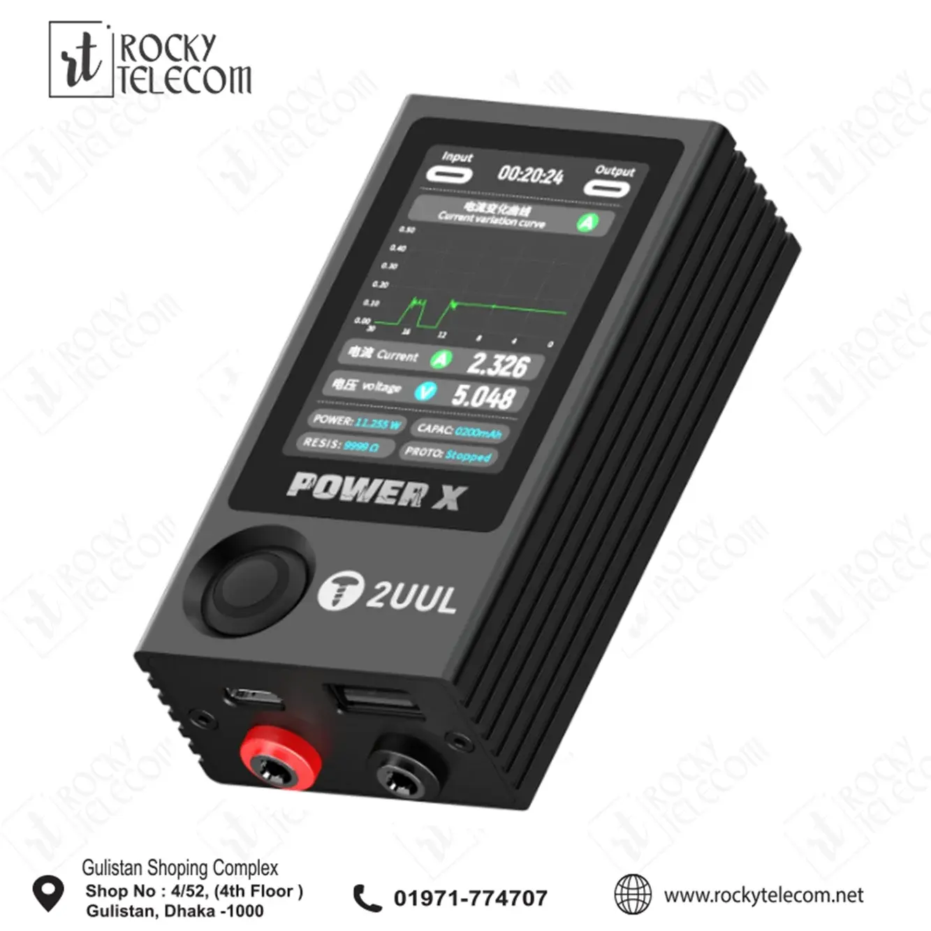 PW11 Power X High Refresh Screen Ampere-Voltage Meter 2UUL