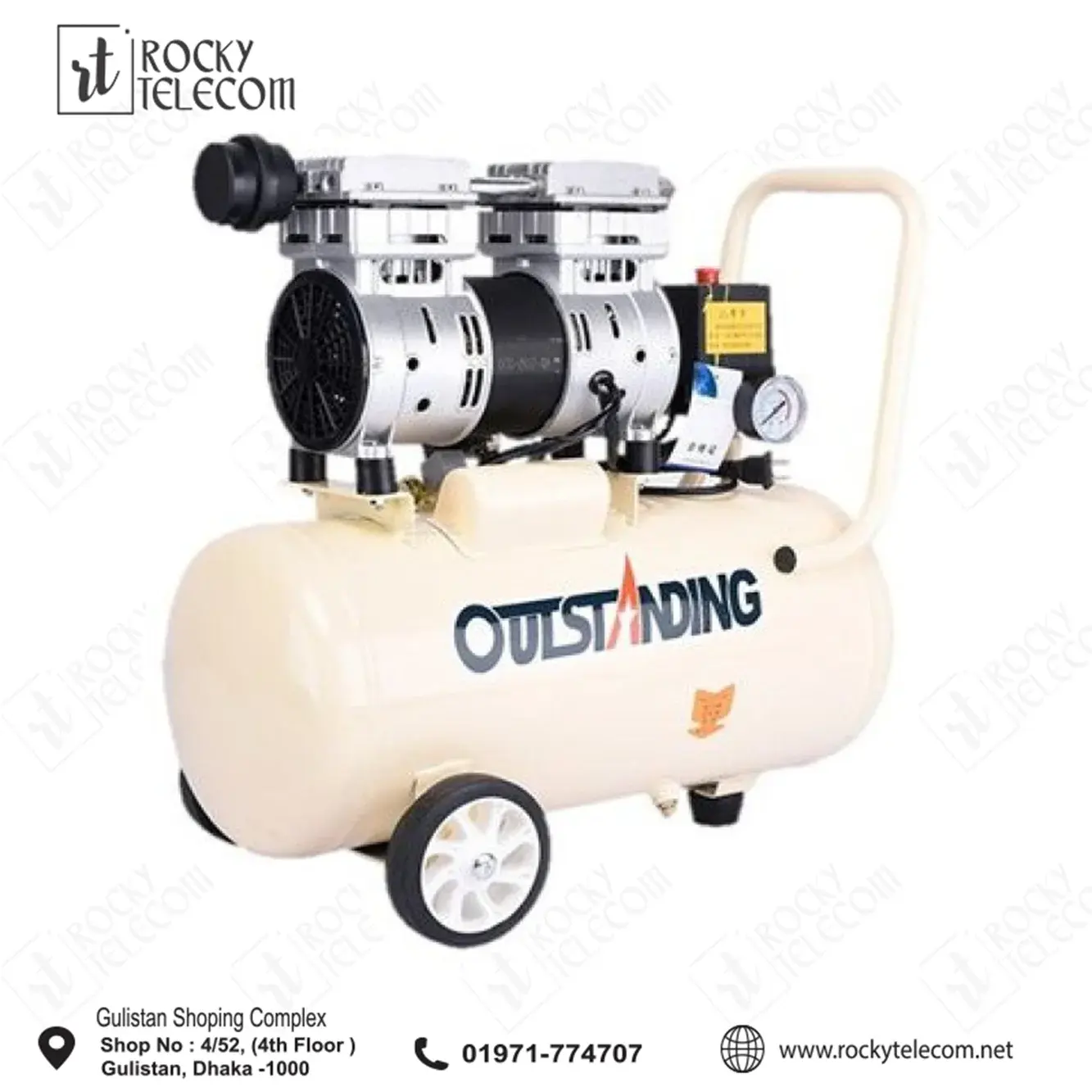 Oil Free Air Compressor 30L 550w Outstanding
