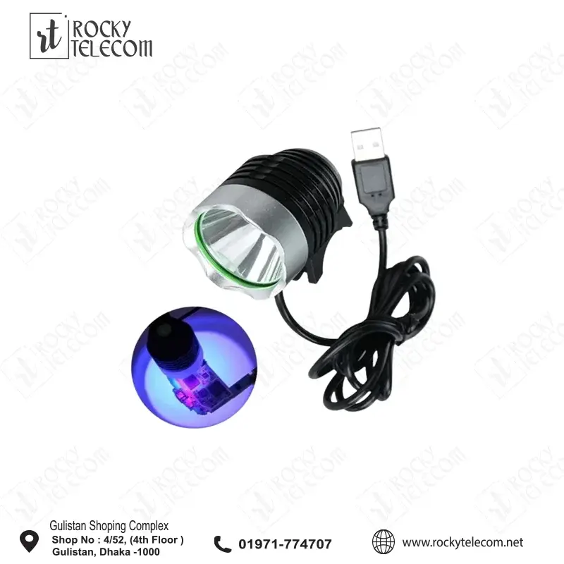UV Glue Curing LED Lamp (USB) Ultraviolet Green Oil Curing Purple Light