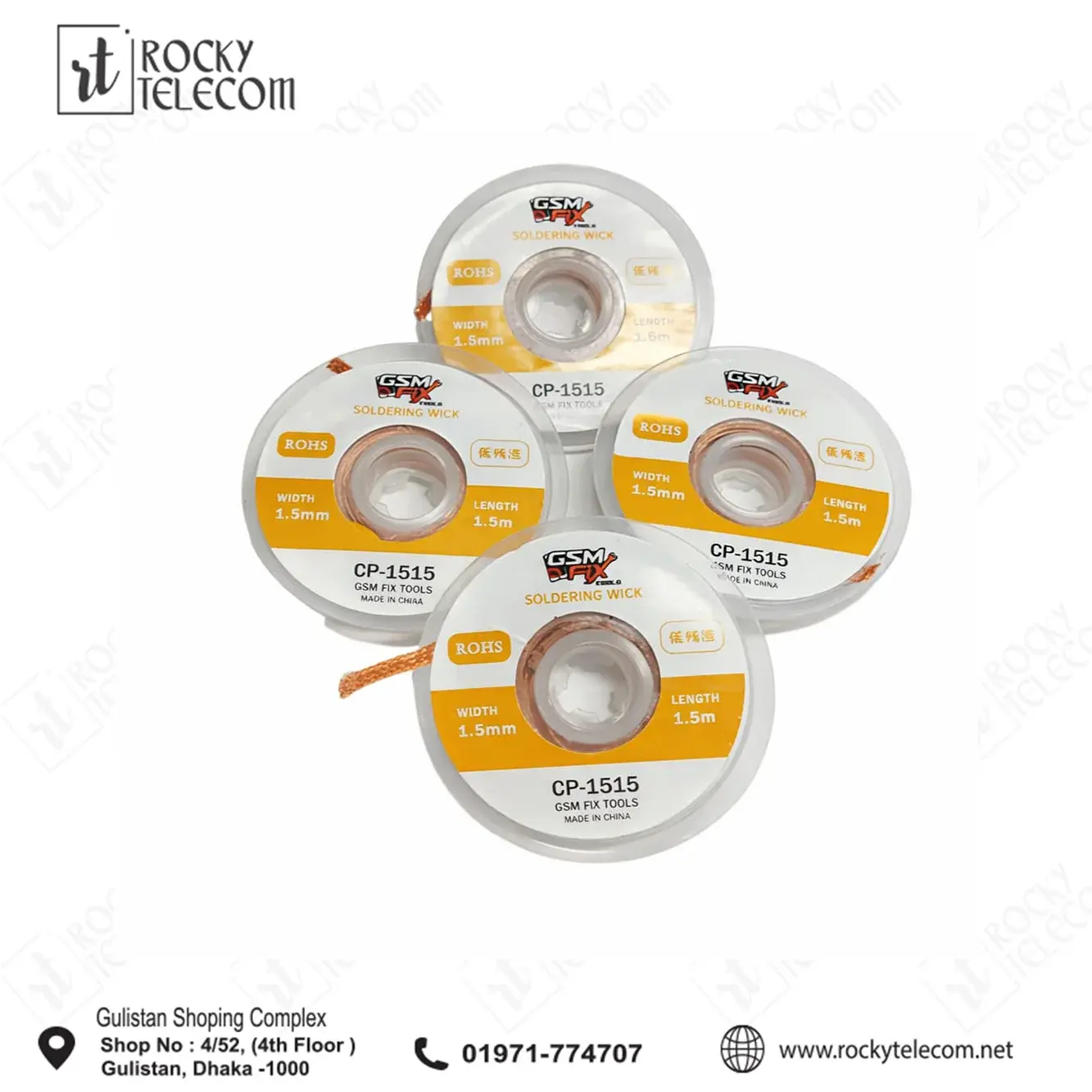 Gsmfix Tools 1515 DESOLDERING WICK