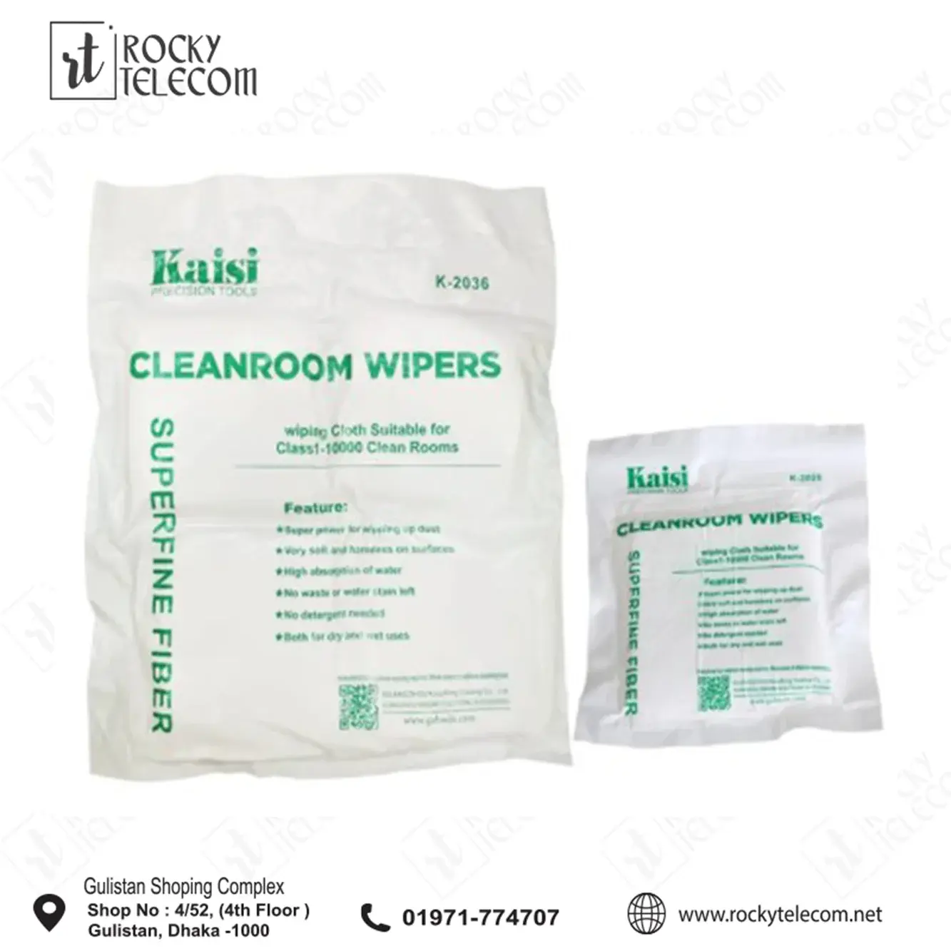 Kaisi K-2036 Clean room 200Pcs Bag