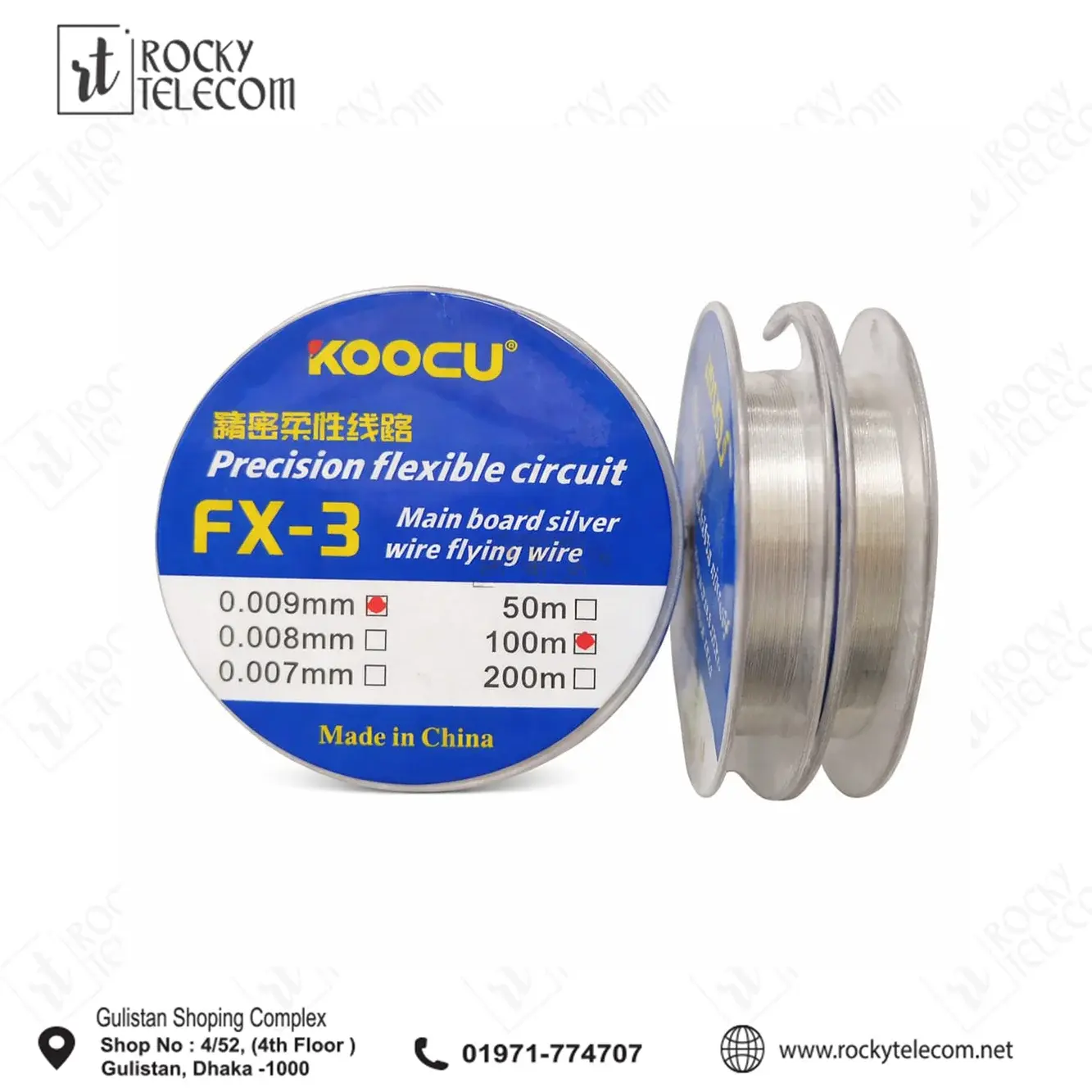 KOOCU FX-6 SILVER WIRE 0.009