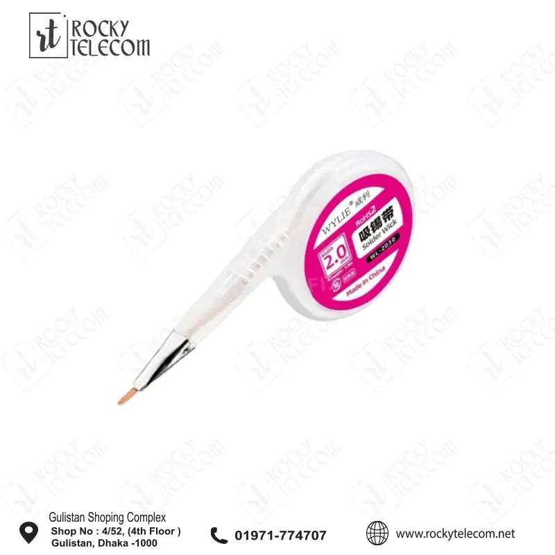 WYLIE 2.0MM SOLDER WICK WL-2030