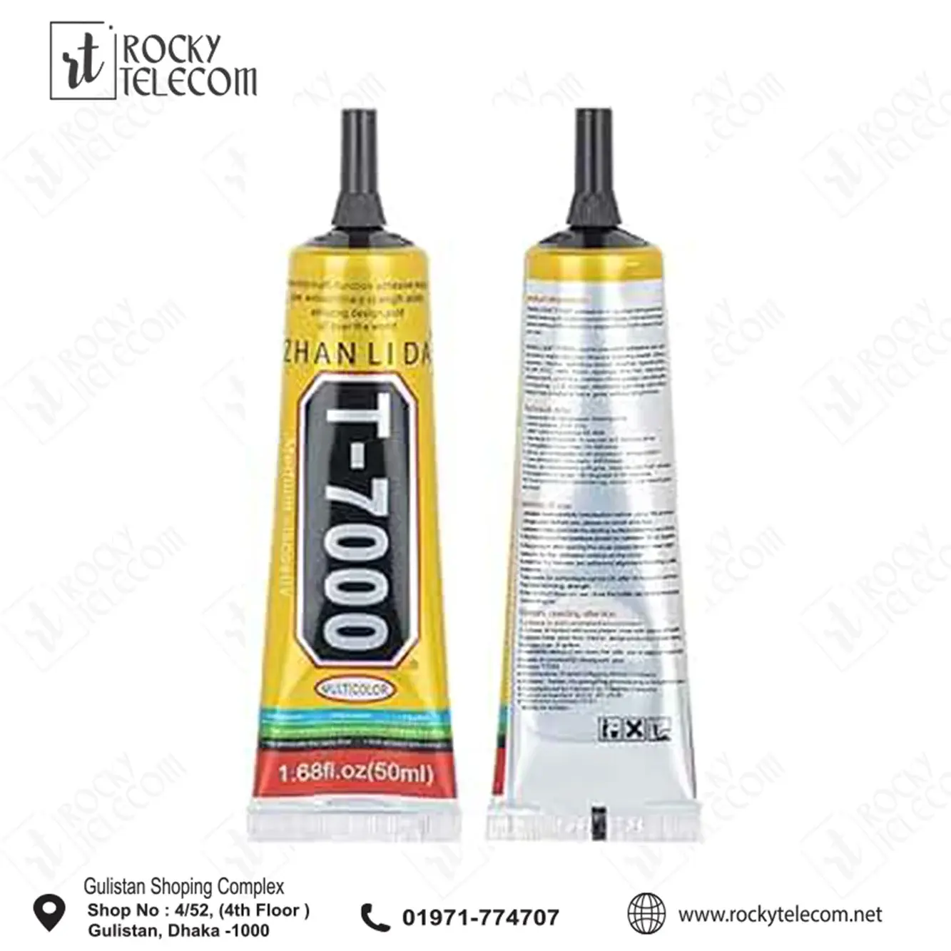 Zhanlinda T7000 Original Glue, 50mL Black