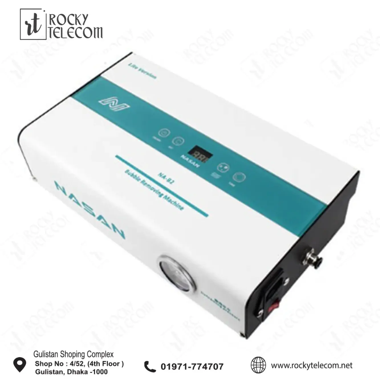 Nasan Na-B2+ Oca Air Bubble Removing Machine With Inbuild Compressor