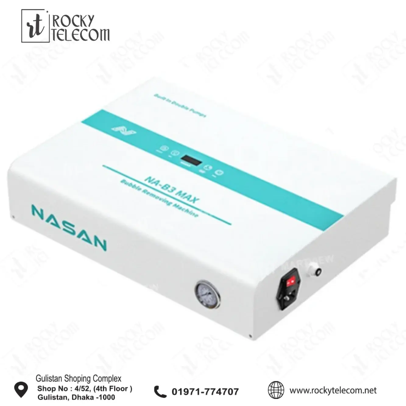 NASAN NA-B3 MAX Large Size Air Bubble Remove Machine For Cellphone And Tablet