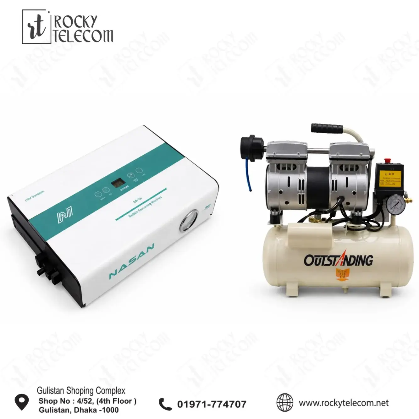 NASAN NA-B2 Mini Autoclave LCD OCA Air Bubble Removing Machine WITH Outstanding Air Compressor