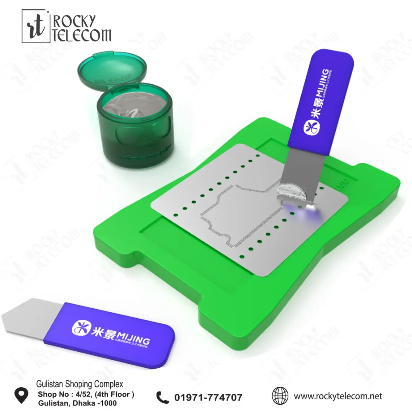 2UUL BH11 Universal Phone Board Mid Frame Reballing Magnrtic Platform