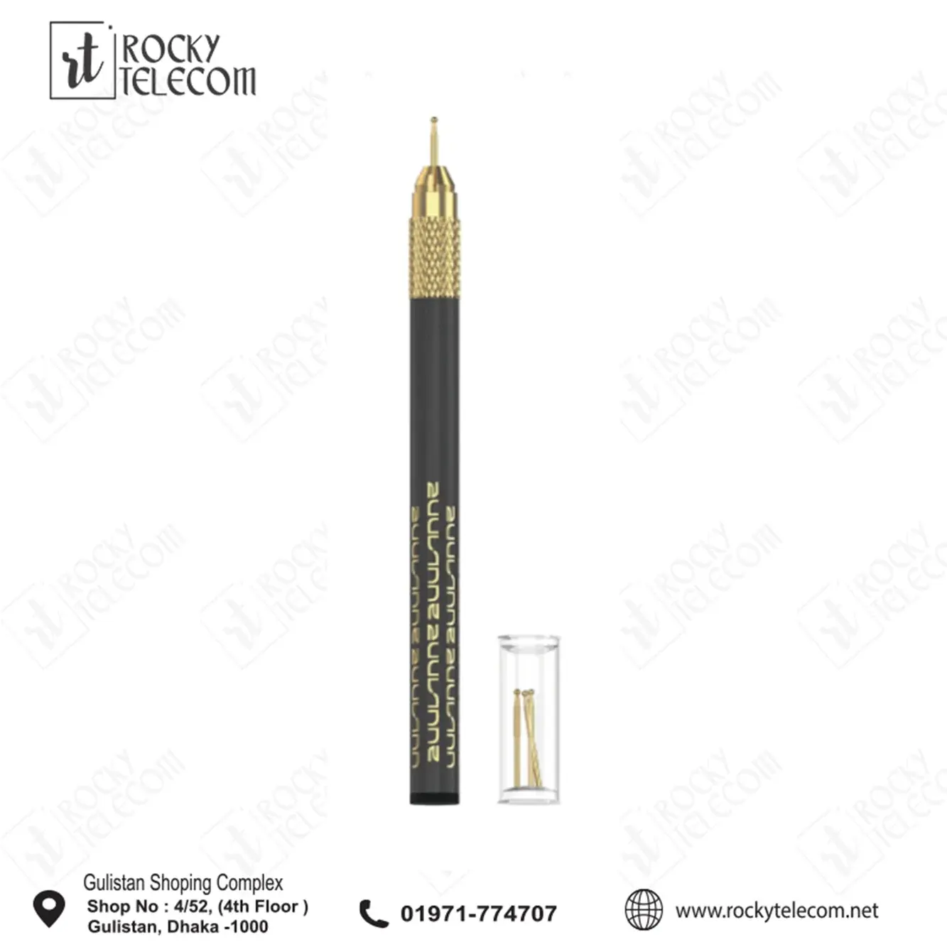 2UUL SC98 Gold Plated FPC Connector Reballing Solder Bar 3 Bars with Ultralight Carbon Fiber Holder Set