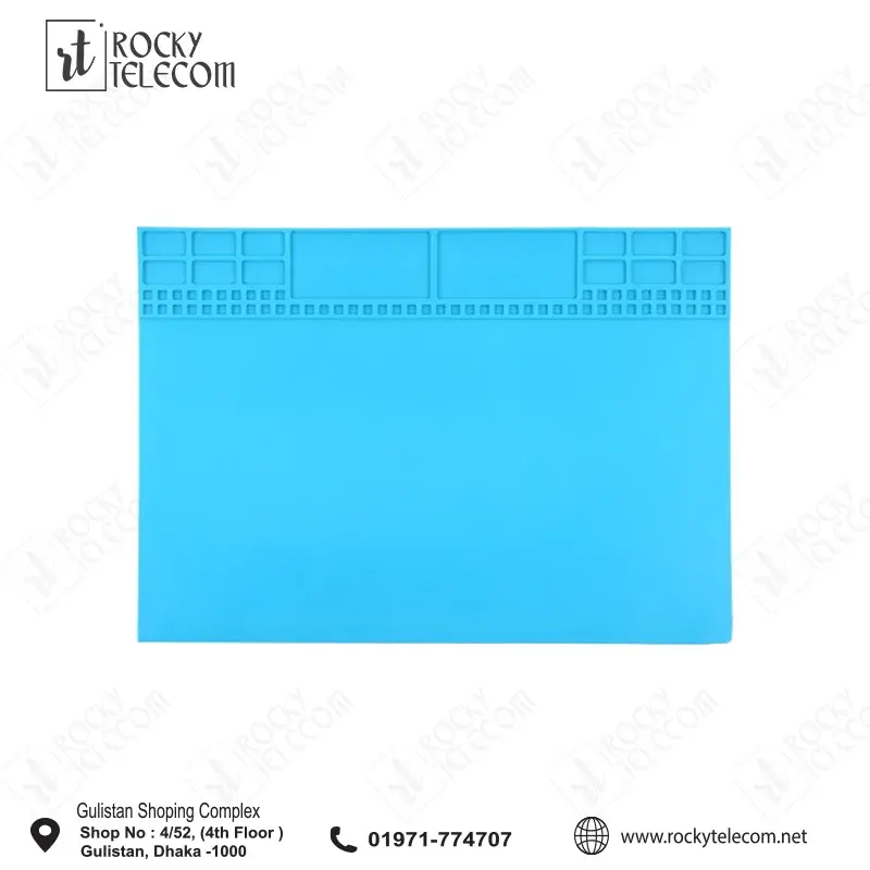 TE-504 Insulation Heat-Resistant Repair Pad ESD Mat, Size: 35 X 25cm