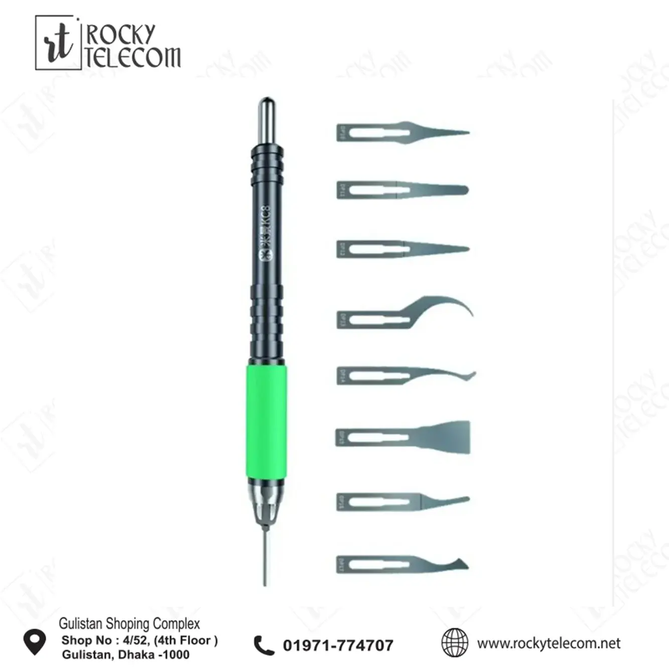 Mijing KC8 Quicky Remove Maintenance Knife Set