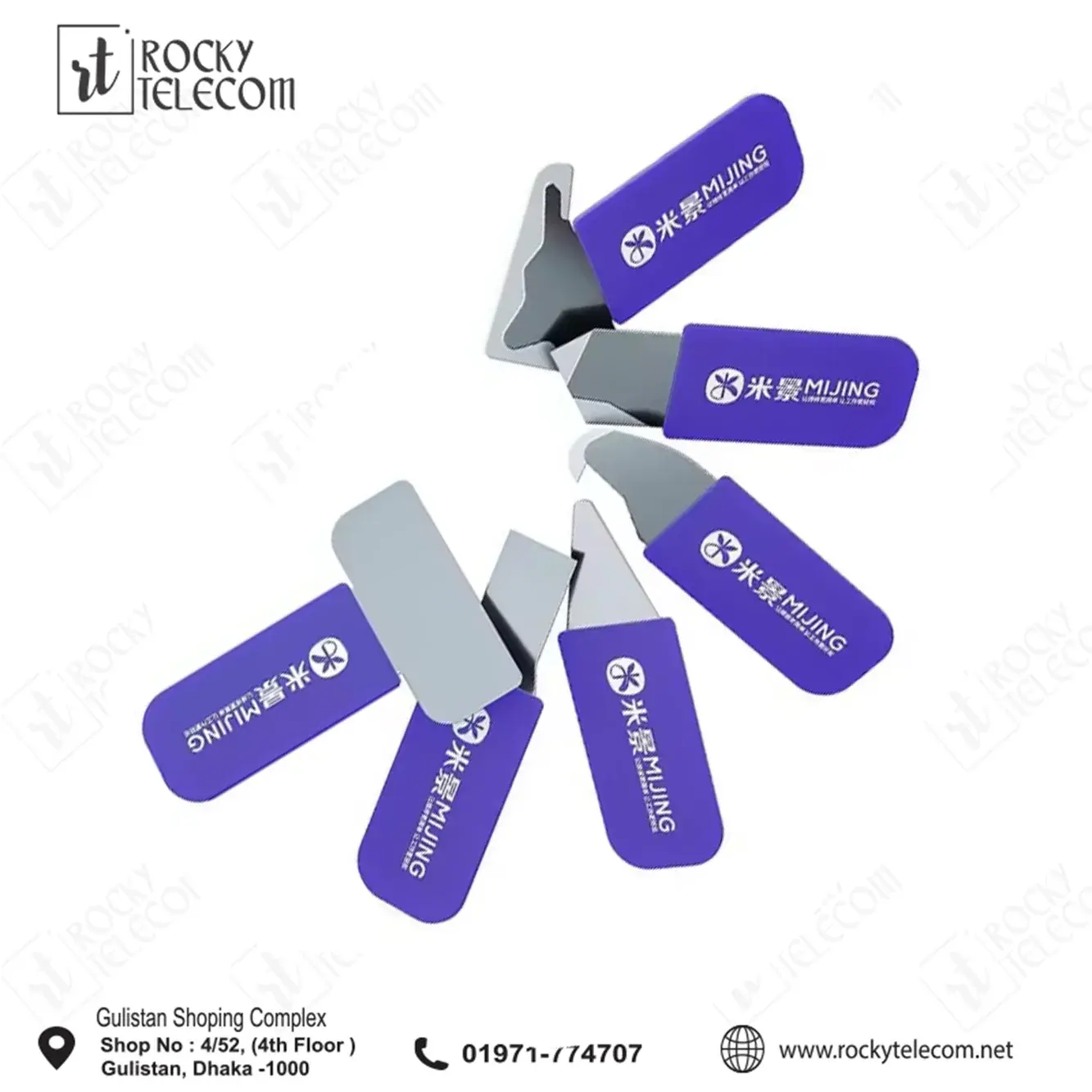 Mijing S6 Multipurpose Splitter Kit For Mobile Phone LCD Screen Frame Battery