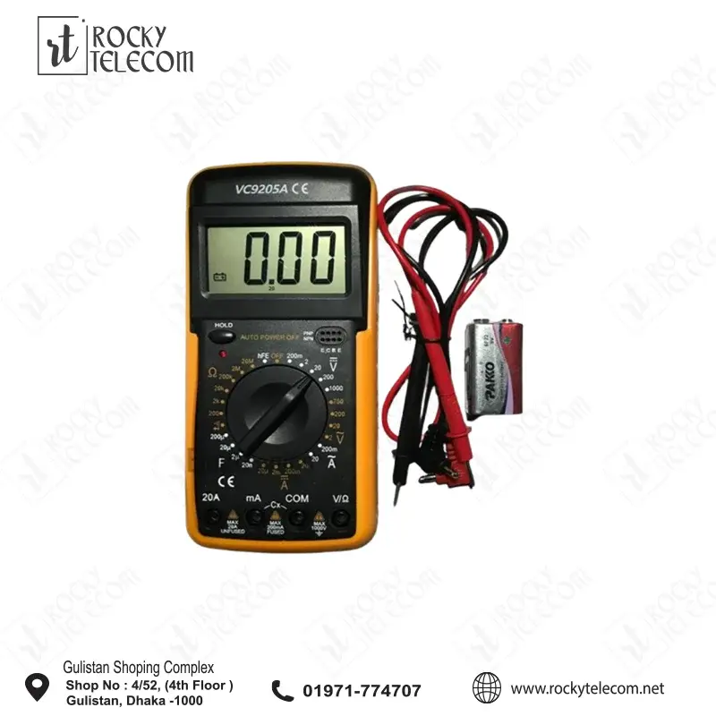 Digital Multimeter AC/DC VC9205A