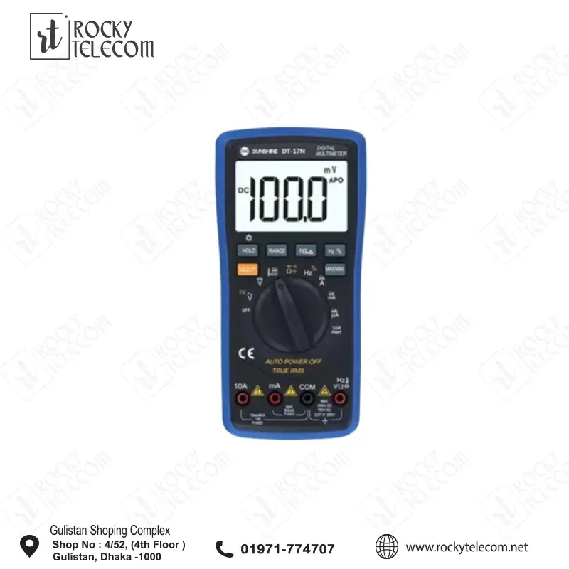 Sunshine DT17N Digital Multimeter – 4-Digit Precision