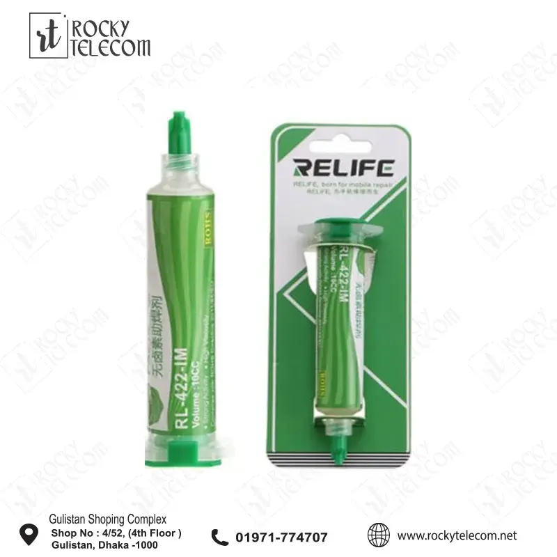 Relife RL-422-IM Lead-free Halogen Solder Paste