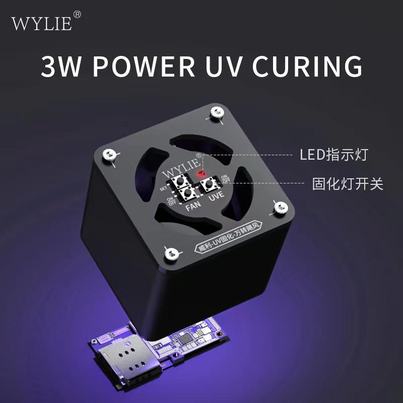 WYLIE UV LIGHT FAN