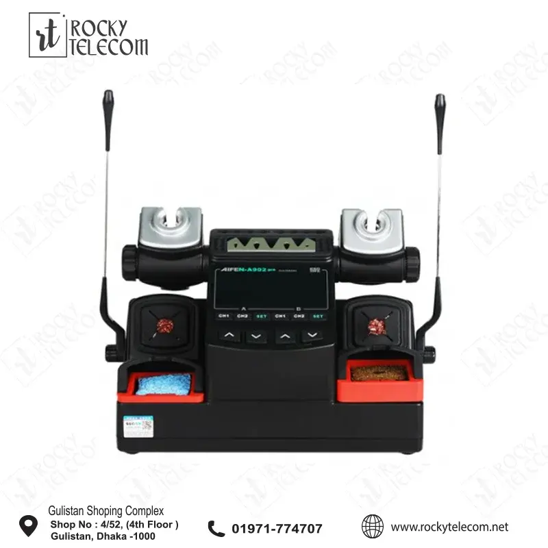 AIFEN A902PRO Soldering Station C115 & C210 Double Station Welding Rework Station