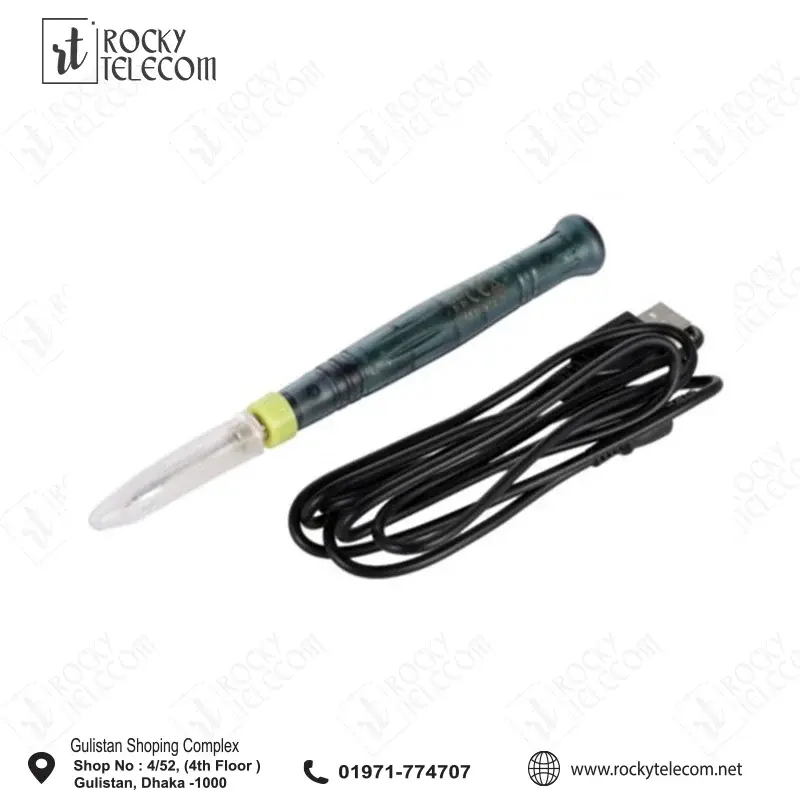 DC 5V 8W Mini Portable USB Electric Powered Soldering Iron Pen