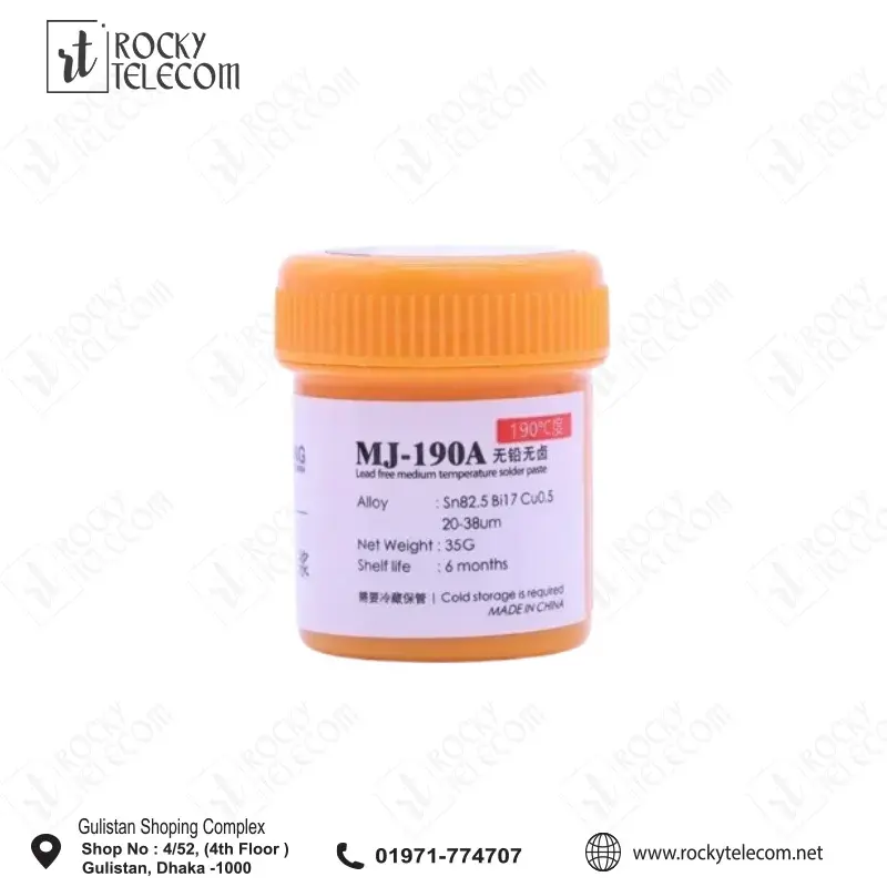 Mijing 190A 35g Silver Containing paste