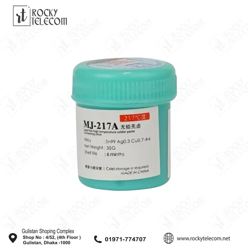 Mijing 217A 35g Silver Containing High Temperature paste