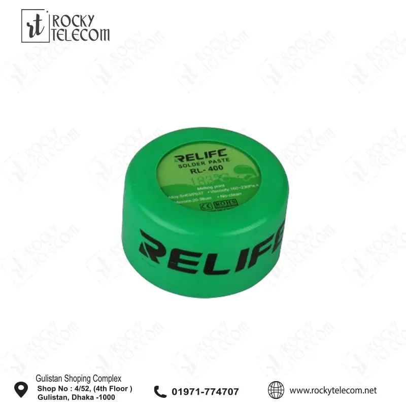 RELIFE RL-400 SOLDERING PASTE 183 DEGREE