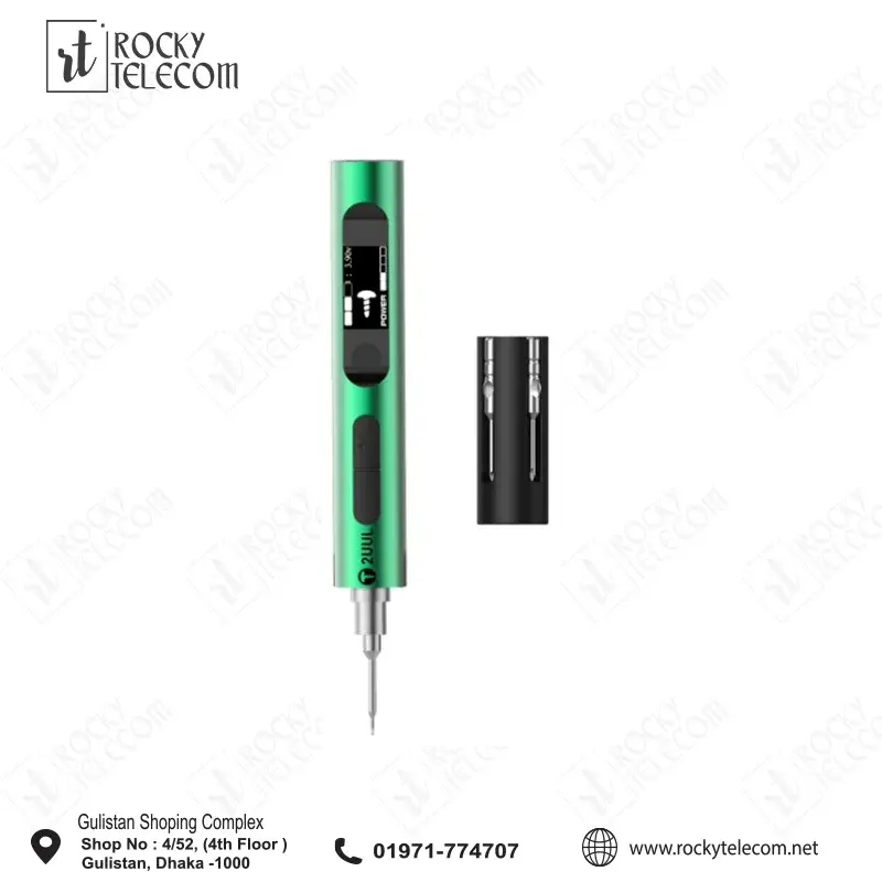 2UUL SD11 Espresso Electric Screwdriver Set Designed for Phone Repair